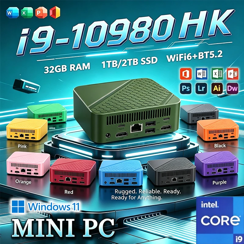 Pc Gaming I3 - كمبيوتر صغير للألعاب من إنتل كور