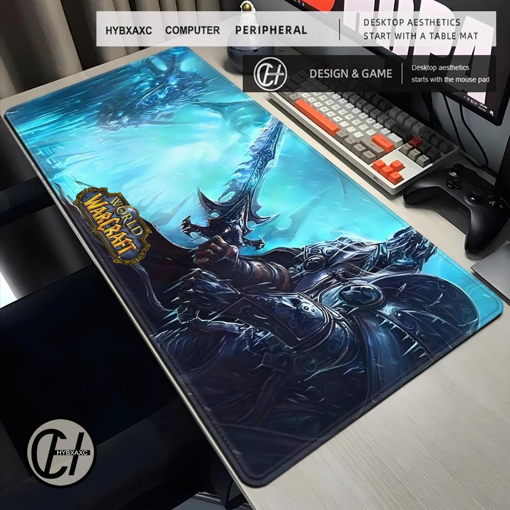 Pc Gaming World Of Warcraft - لوحة ماوس XXL ليتش كينج للألعاب،