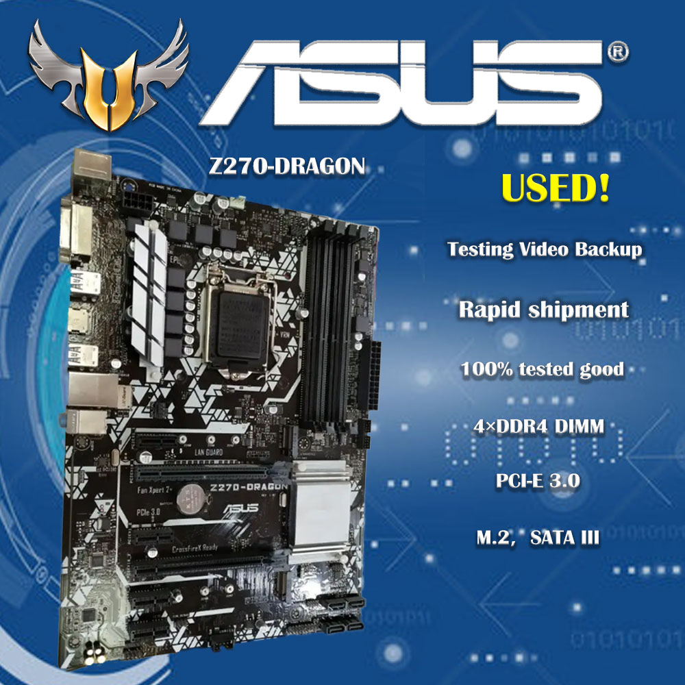 Pc Gaming Core I5 - اللوحة الأم لـ Asus PRIME Z270-DRAGON