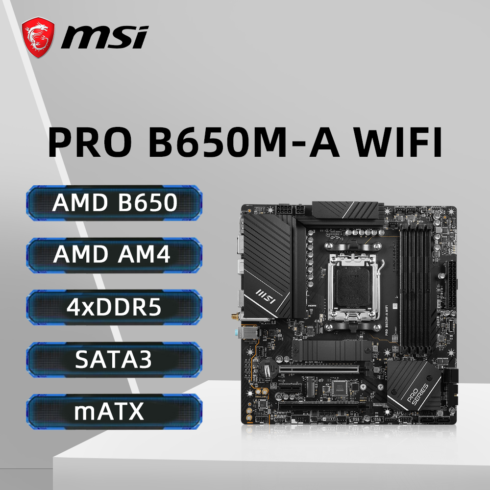 Pc Gaming Core I5 - MSI PRO B650M-A WIFI اللوحة الأم