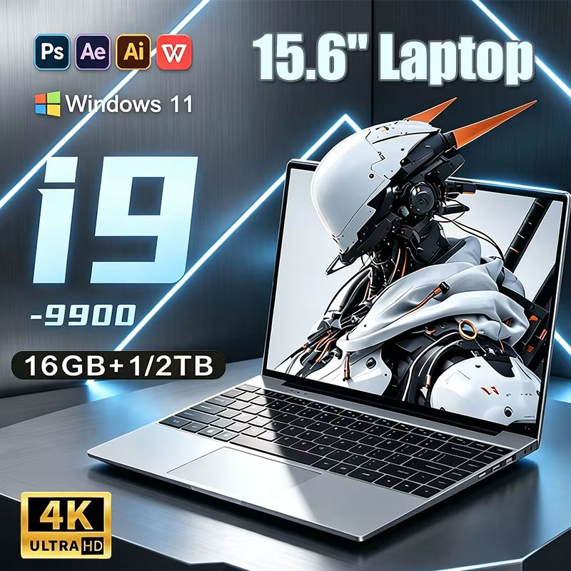 Pc Gaming Intel Core I9 - كمبيوتر محمول جديد بشاشة 15.6 بوصة،