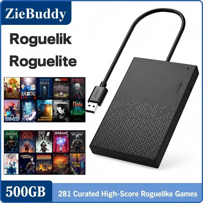 Pc Gaming Download - قرص صلب للألعاب ZieBuddy سعة 500