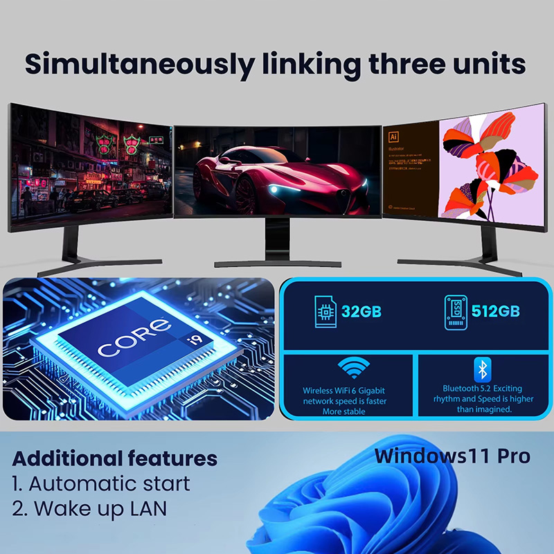 كمبيوتر مصغر بنظام ويندوز 11 ب - مراجعة Pc Gaming I3 وسعره