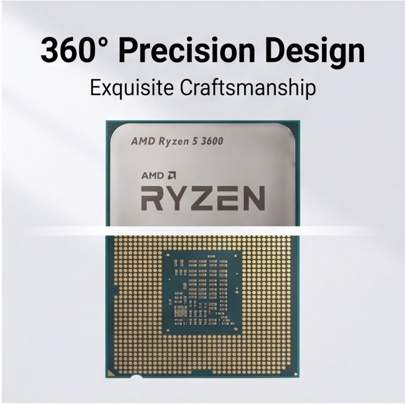 معالج AMD Ryzen R5 3600 للكمبي - مراجعة Pc Gaming Cpu وسعره