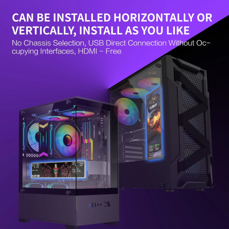 شاشة ثانوية لشاسيه ميرا بوكس D - مراجعة Pc Gaming Cpu وسعره