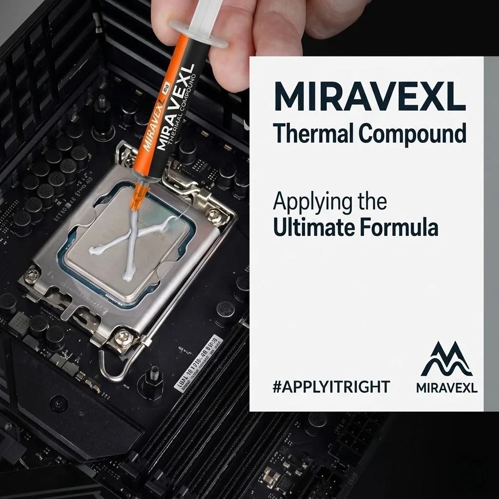 معجون حراري MIRAVEXL 8 جرام من - مراجعة Pc Gaming Cpu وسعره