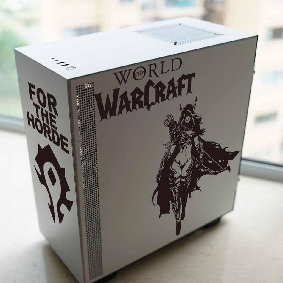 عالم من علب-ملصقات الفينيل لحا - مراجعة Pc Gaming World Of Warcraft وسعره