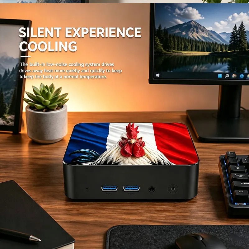 جهاز كمبيوتر مكتبي صغير للمكتب - مراجعة Pc Gaming I3 وسعره