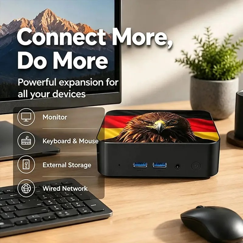 جهاز كمبيوتر مكتبي صغير للألعا - مراجعة Pc Gaming I3 وسعره