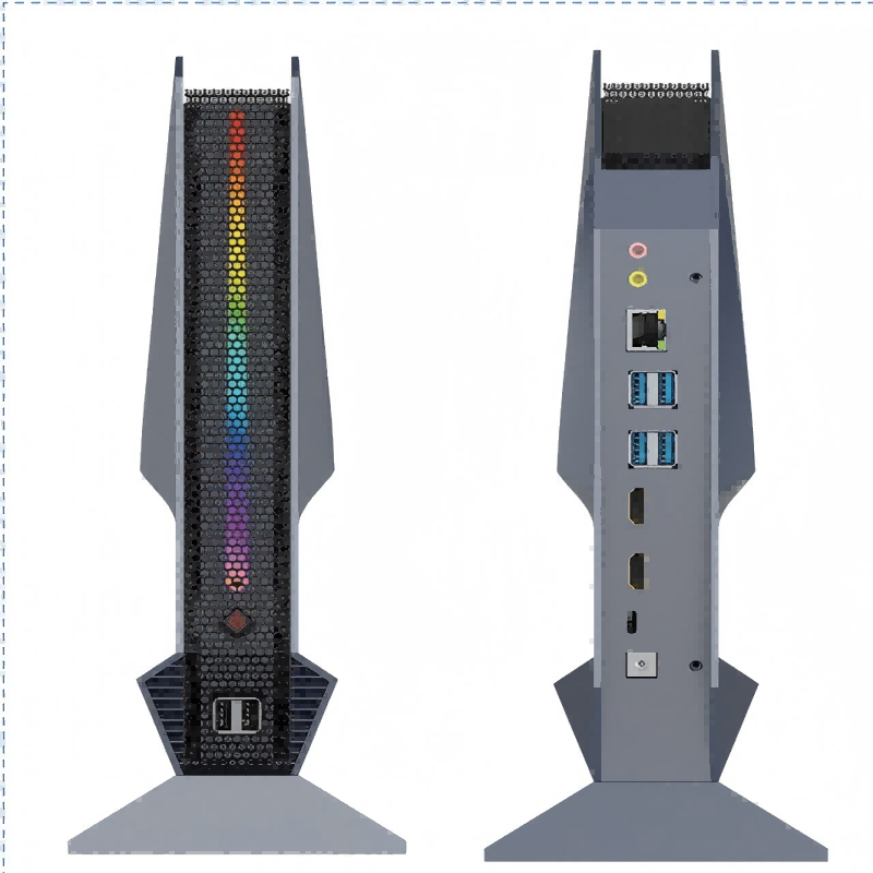 كمبيوتر مكتبي صغير للألعاب، مع - مراجعة Pc Gaming Core I5 وسعره