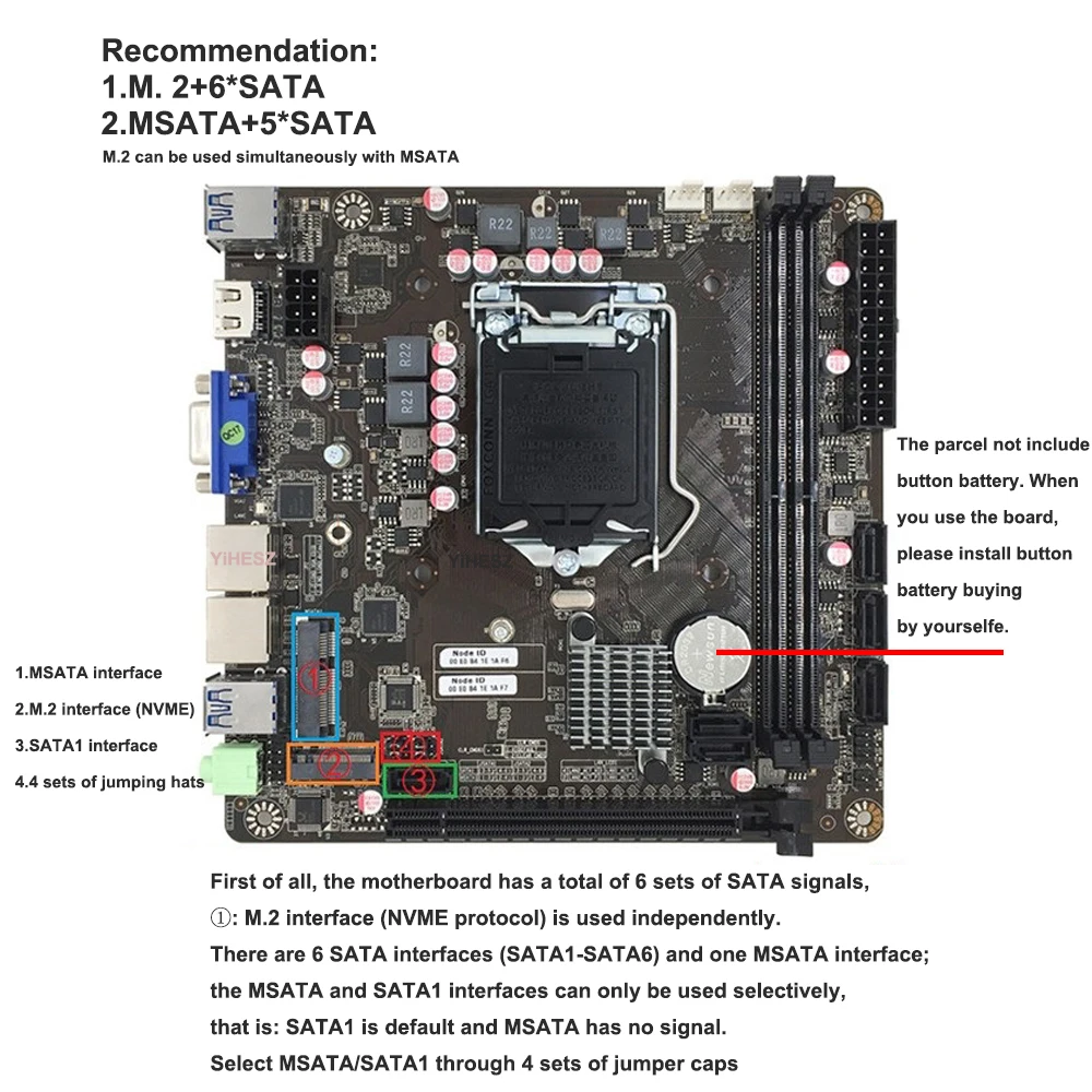 لوحة أم B365 Mini-ITX مع مقبس  - مراجعة Pc Gaming Core I5 وسعره