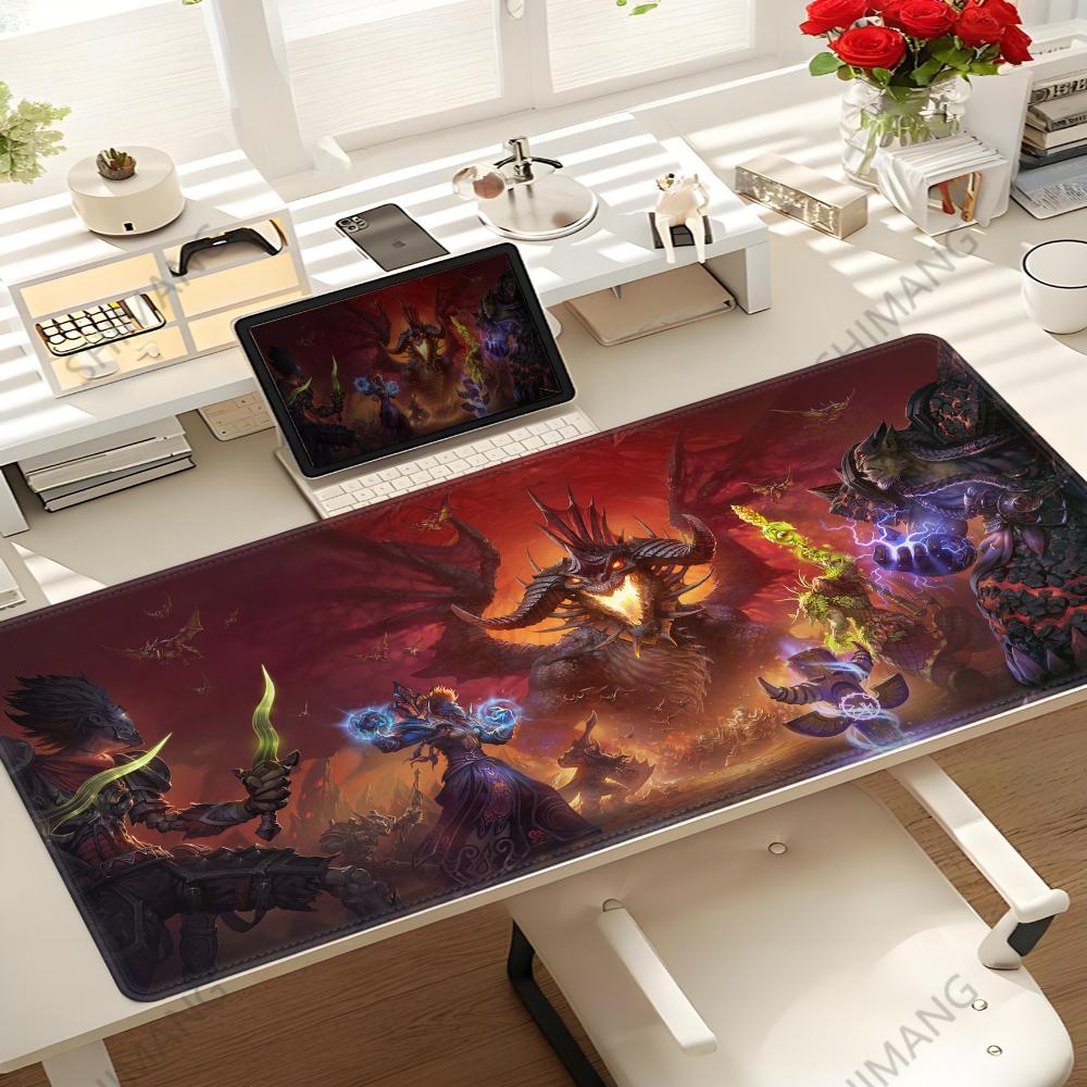 لوحة ماوس كبيرة للألعاب بتصميم - مراجعة Pc Gaming World Of Warcraft وسعره