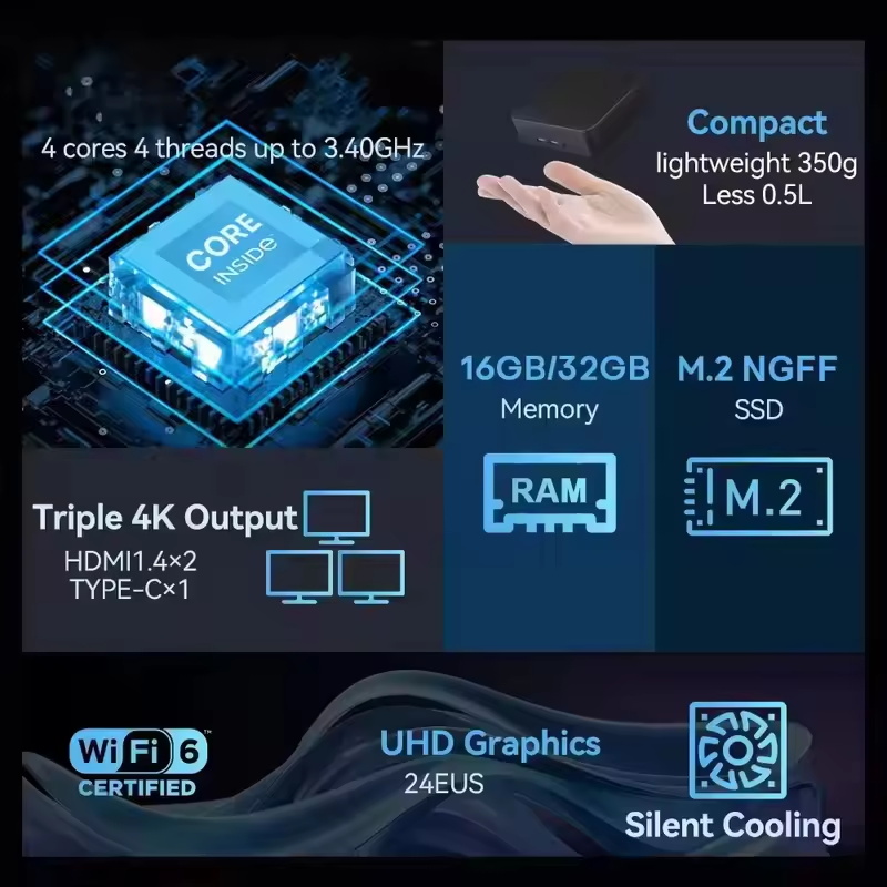 جهاز كمبيوتر صغير للألعاب 2026 - مراجعة Pc Gaming Cpu وسعره