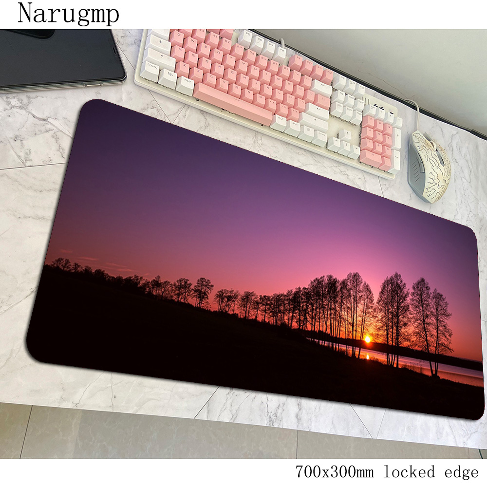 لوحة ماوس Sunset جميلة بحافة م - مراجعة Pc Gaming World Of Warcraft وسعره