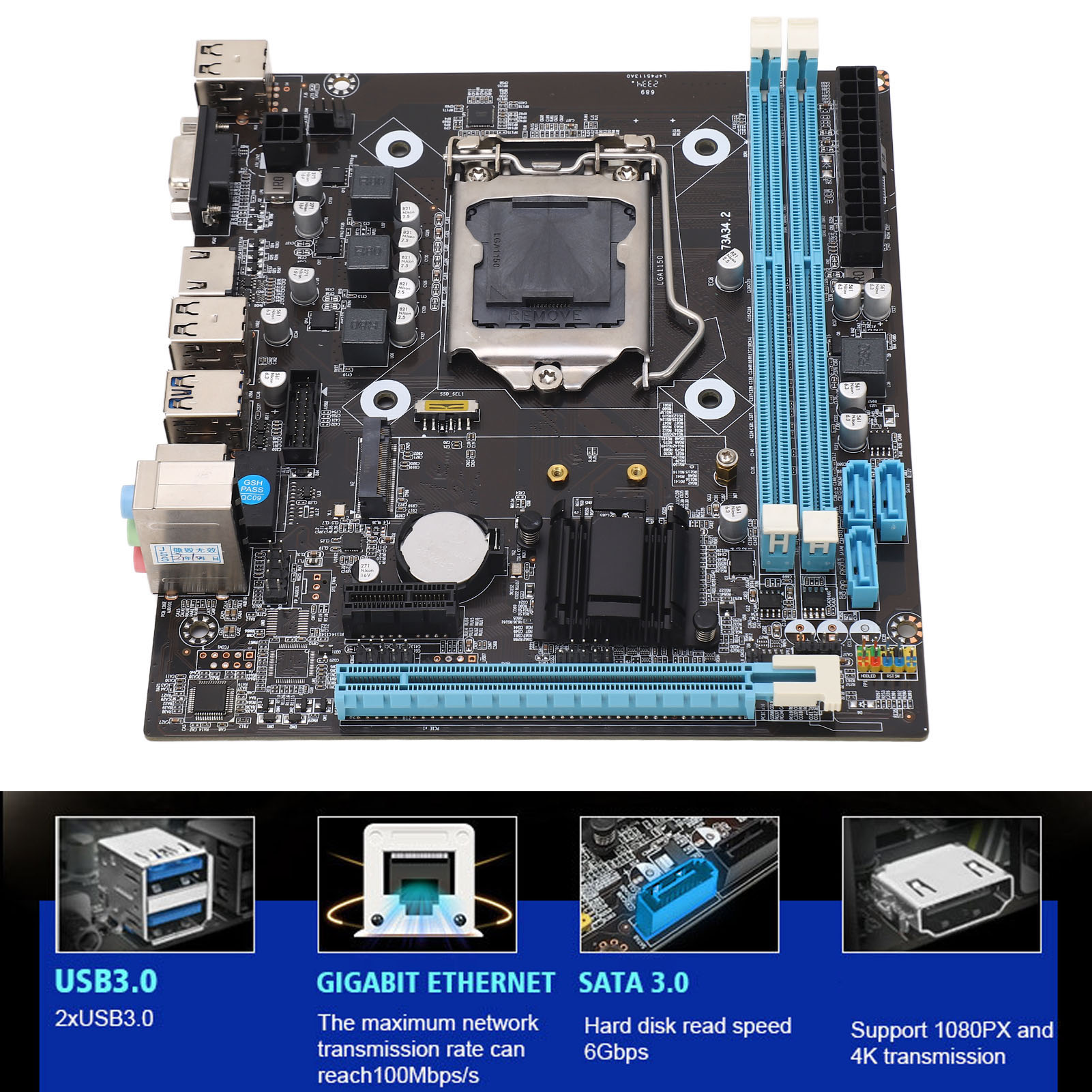 لوحة أم للألعاب H81 ثنائية الق - مراجعة Pc Gaming I3 وسعره