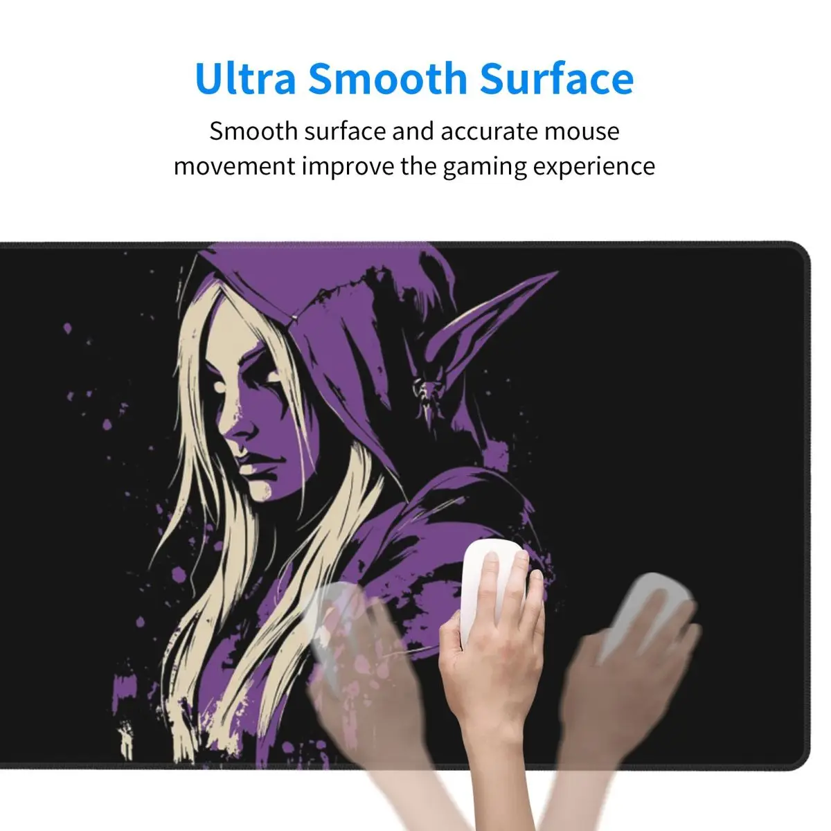 لوحة ماوس كبيرة الحجم من نوع س - مراجعة Pc Gaming World Of Warcraft وسعره
