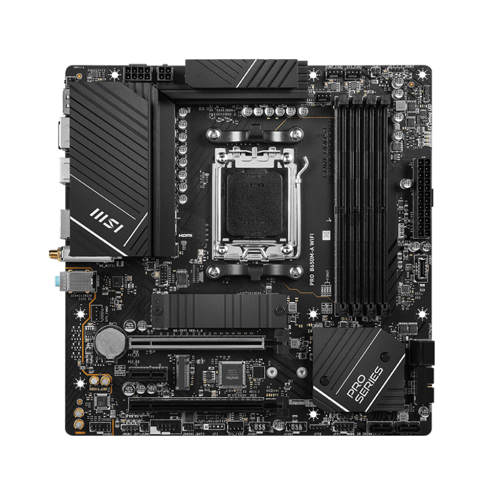 MSI PRO B650M-A WIFI اللوحة ال - مراجعة Pc Gaming Core I5 وسعره