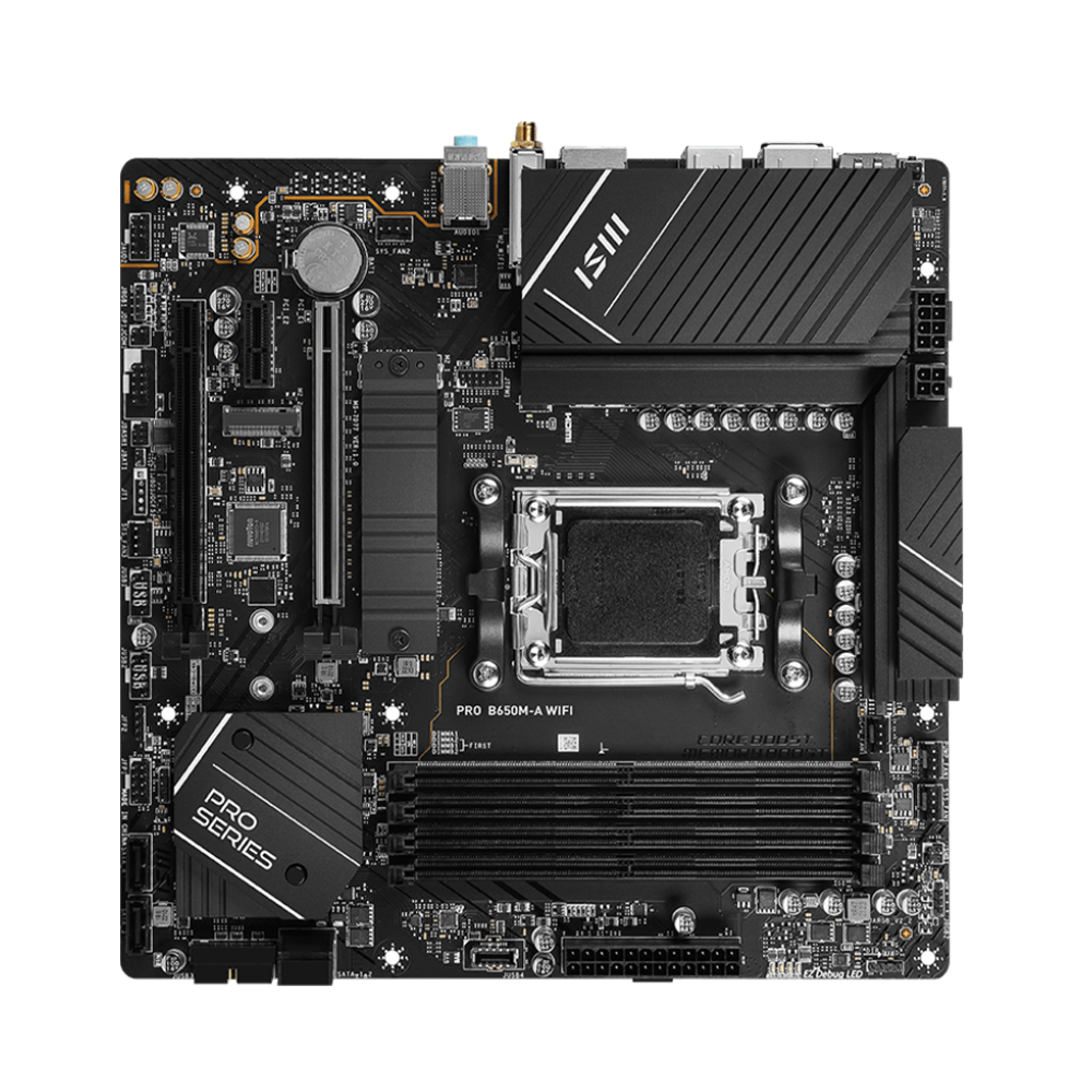 MSI PRO B650M-A WIFI اللوحة ال - مراجعة Pc Gaming Core I5 وسعره