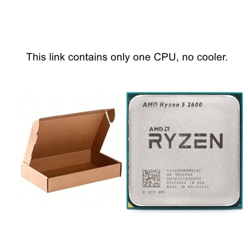 معالج كمبيوتر AMD Ryzen5 2600  - مراجعة Pc Gaming Cpu وسعره