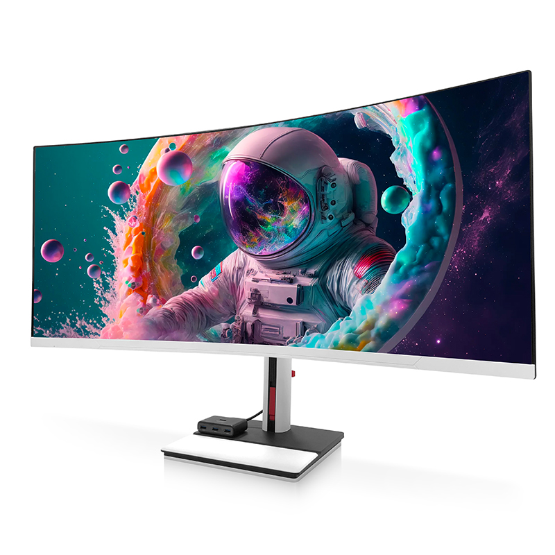كمبيوتر مكتبي بشاشة منحنية 34  - مراجعة Pc Gaming Core I5 وسعره